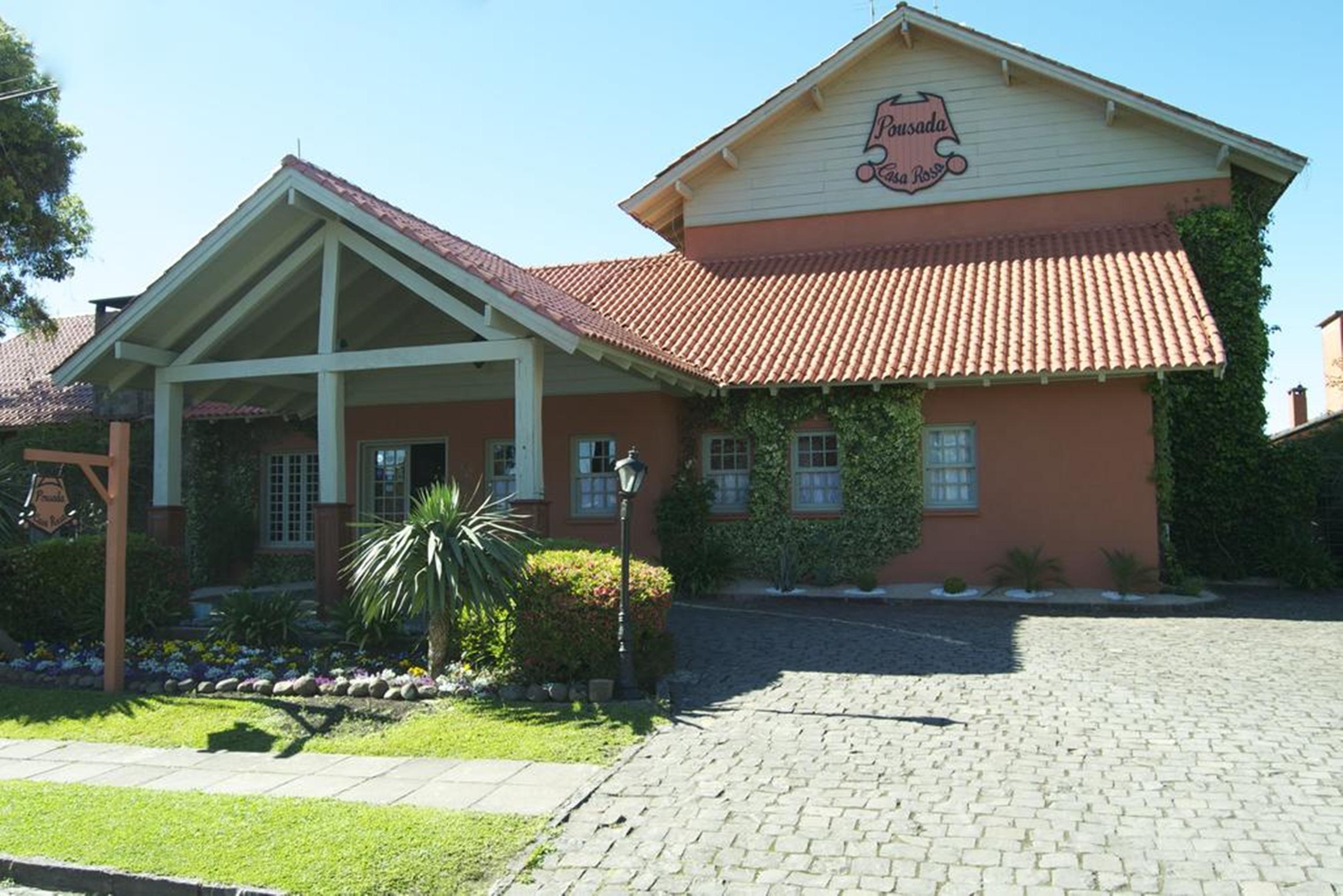 Pousada Casa Rosa 카넬라 외부 사진