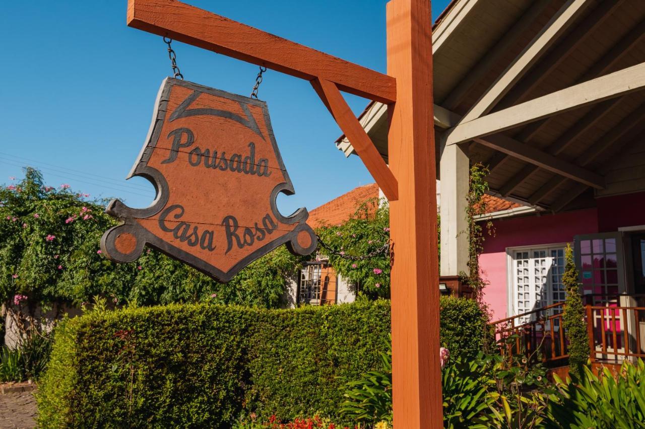 Pousada Casa Rosa 카넬라 외부 사진
